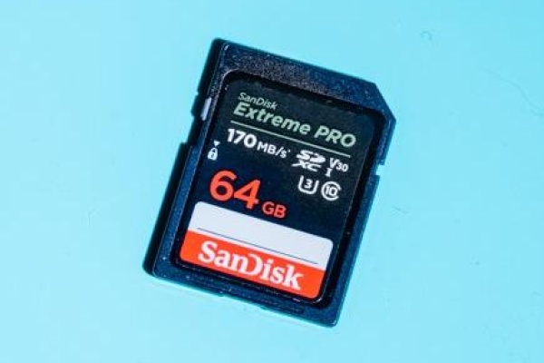 format a new sd card​