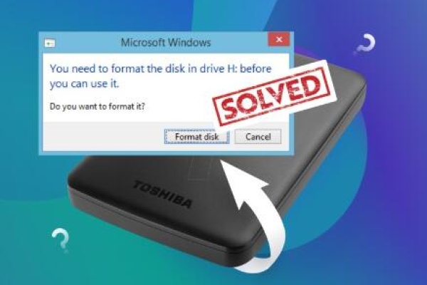 hard drive taking too long to format​