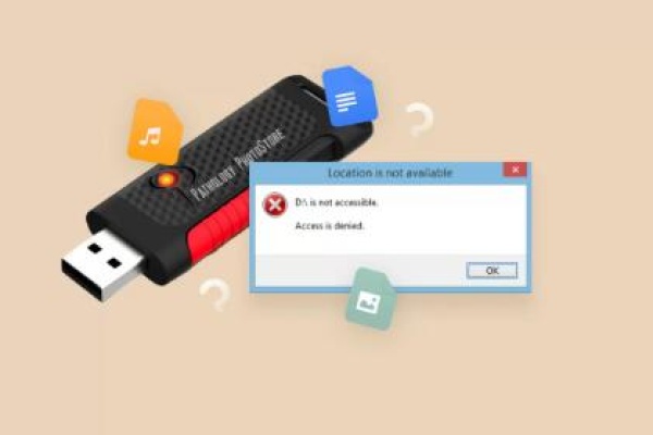 usb drive the request is not supported