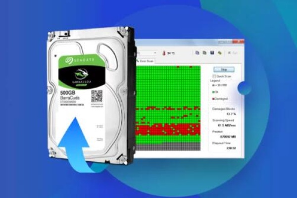 sentinel how to scan used hard drive for errors​