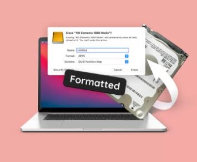 recover data from a formatted hard drive​