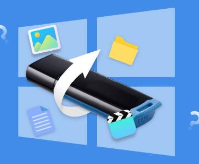 get back deleted files from usb​