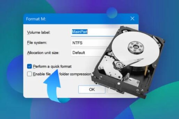 recover data from a formatted hard drive​