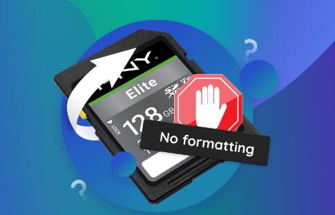 recover sd card data after format