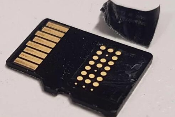 reset a micro sd card