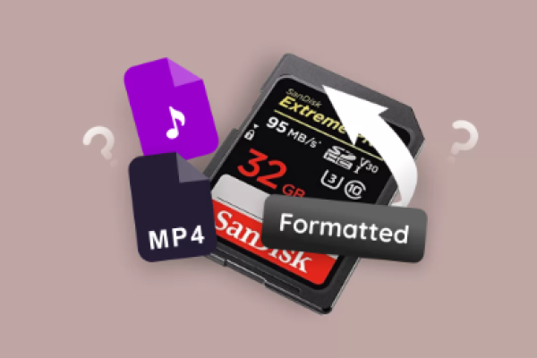 retrieve formatted sd card​