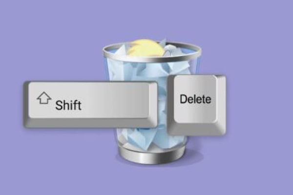 shift deleted files