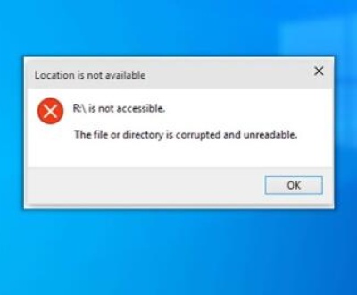 directory is corrupted and unreadable windows 11​