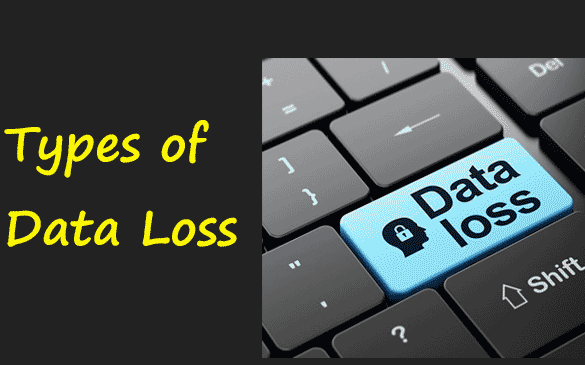 Different types of data loss