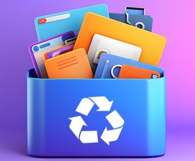 restored files from recycle bin​