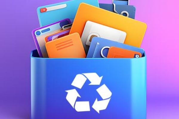 restored files from recycle bin​