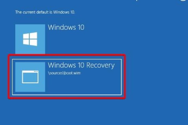 recovery partitions windows 10