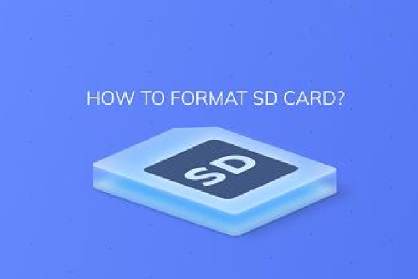 unable to format sd card​